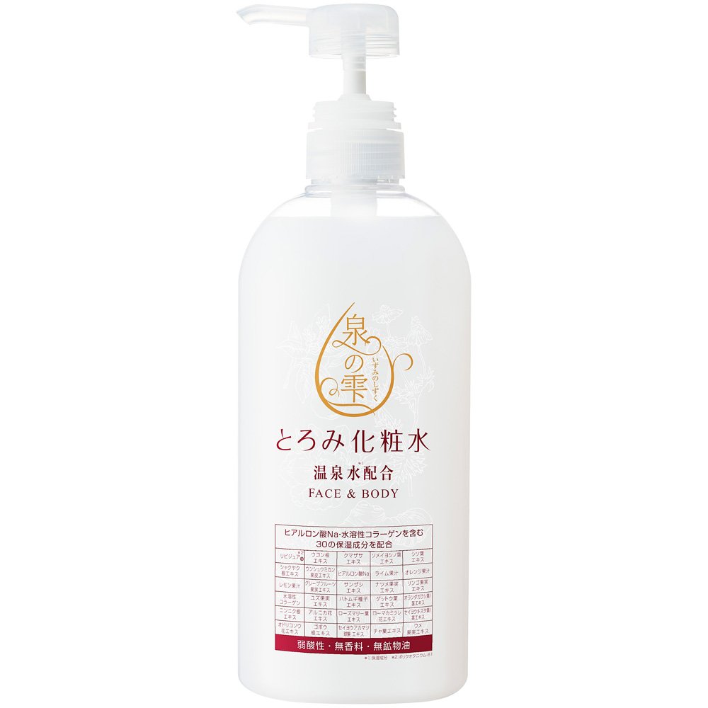 花雪肌 とろみ保湿化粧水 600ml Amazon | 花雪肌 (はなゆき) とろみ保湿化粧水 600ml 化粧水 大容量